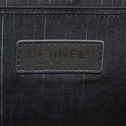 Chanel Glazed Calfskin Portobello Tote Black 6 of 8