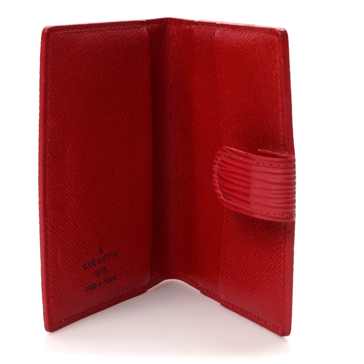 Louis Vuitton Epi Mini Agenda Cover Castillan Red 5 of 6