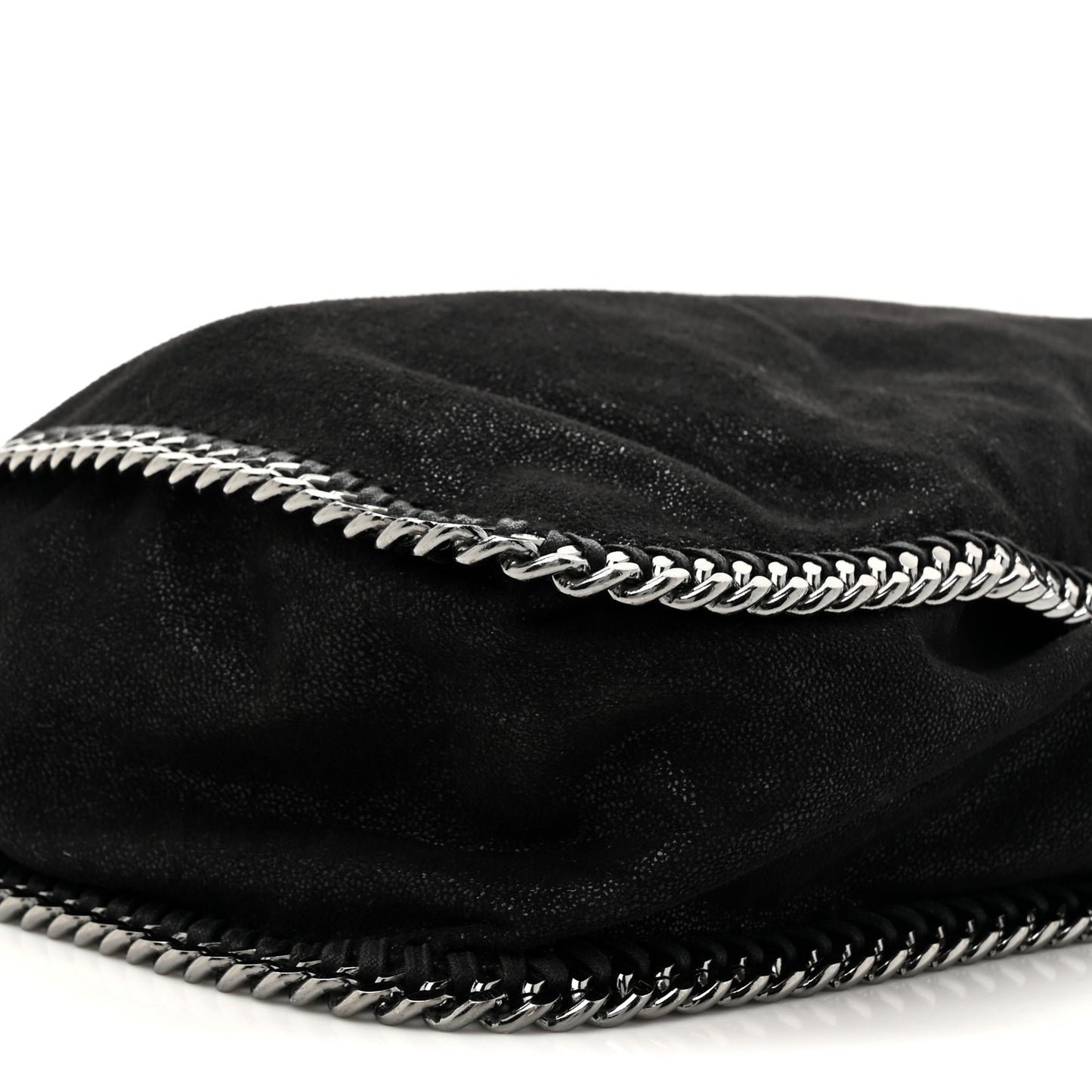 Shaggy Deer Small Falabella Tote Black