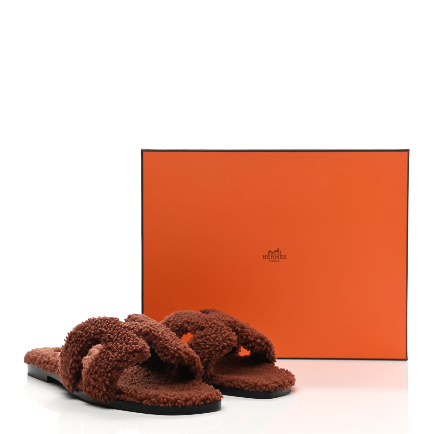 Woolskin Oran Sandals 39 Cognac