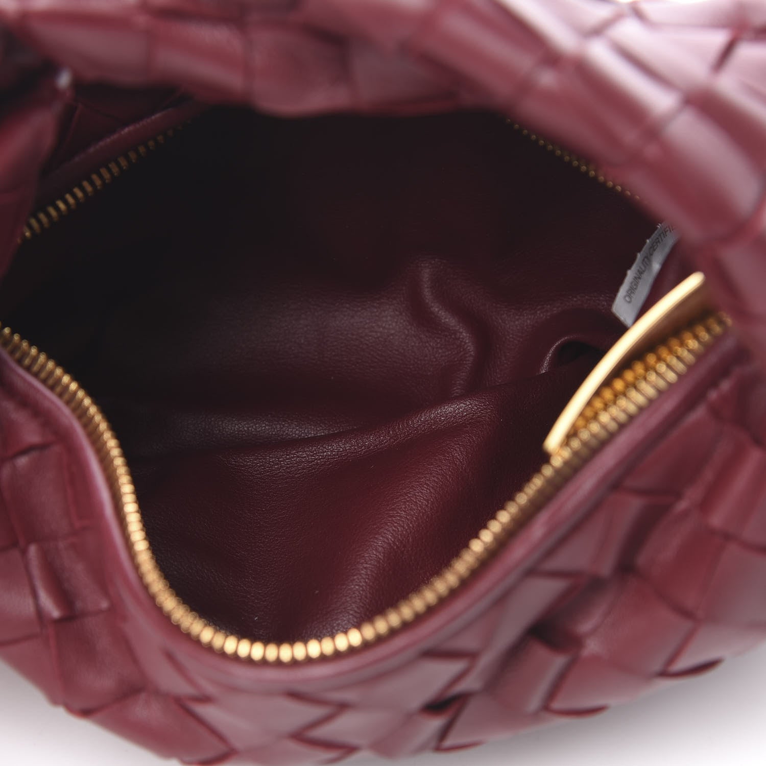 Bottega Veneta Nappa Intrecciato Mini Jodie Burgundy 5 of 11