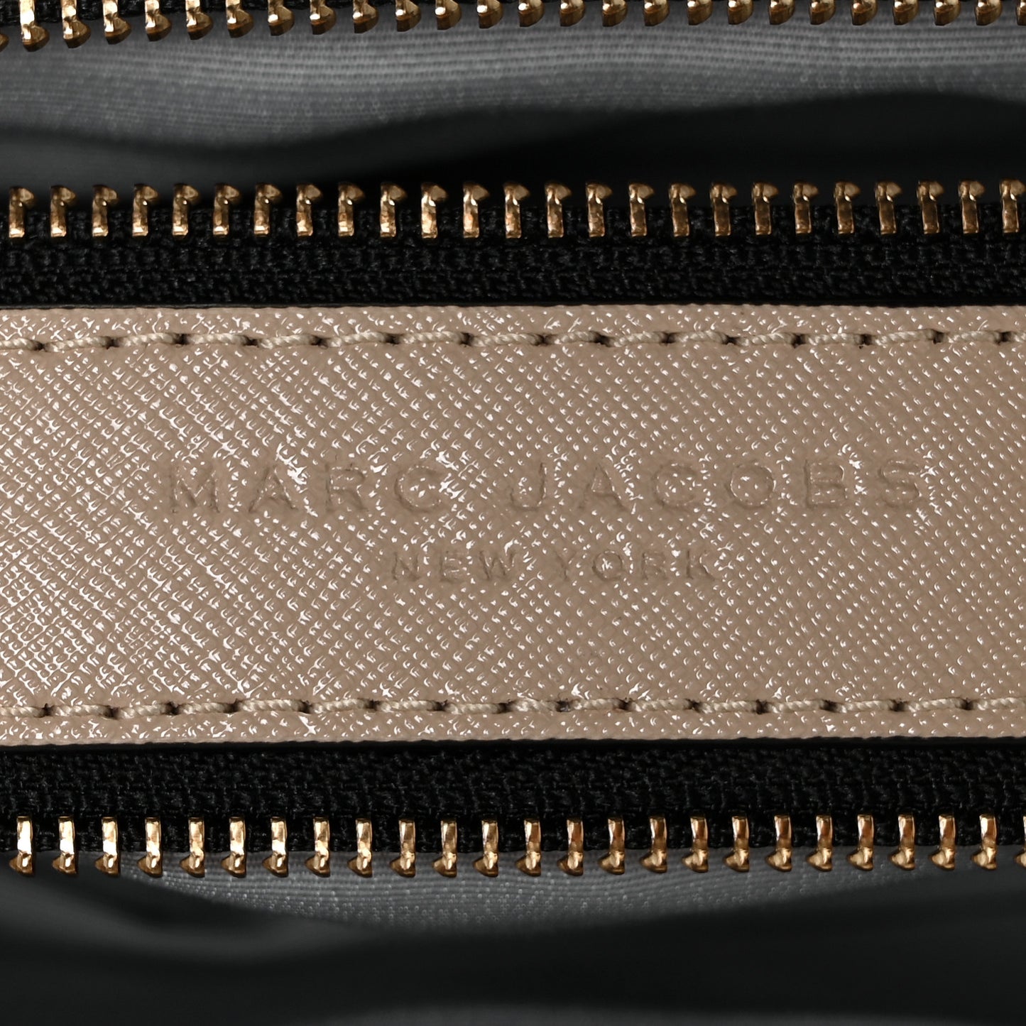 Saffiano Small Snapshot Camera Bag Moon White Multi