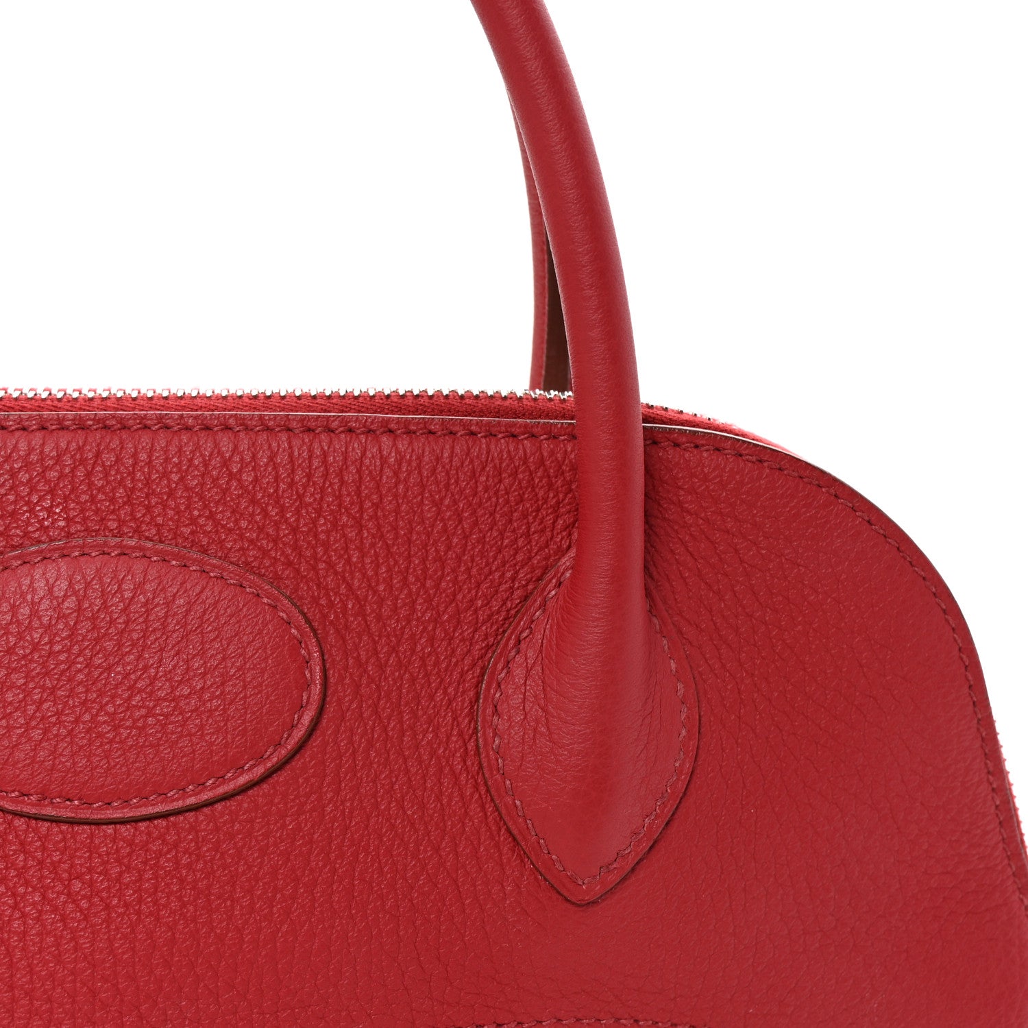 Hermes Taurillon Clemence Bolide 31 Rouge Garance 7 of 9