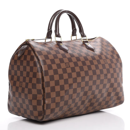 Louis Vuitton Damier Ebene Speedy 35 3 of 11