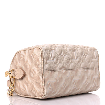 Louis Vuitton Empreinte Monogram Summer Stardust Speedy Bandouliere 20 Beige Clair 4 of 8