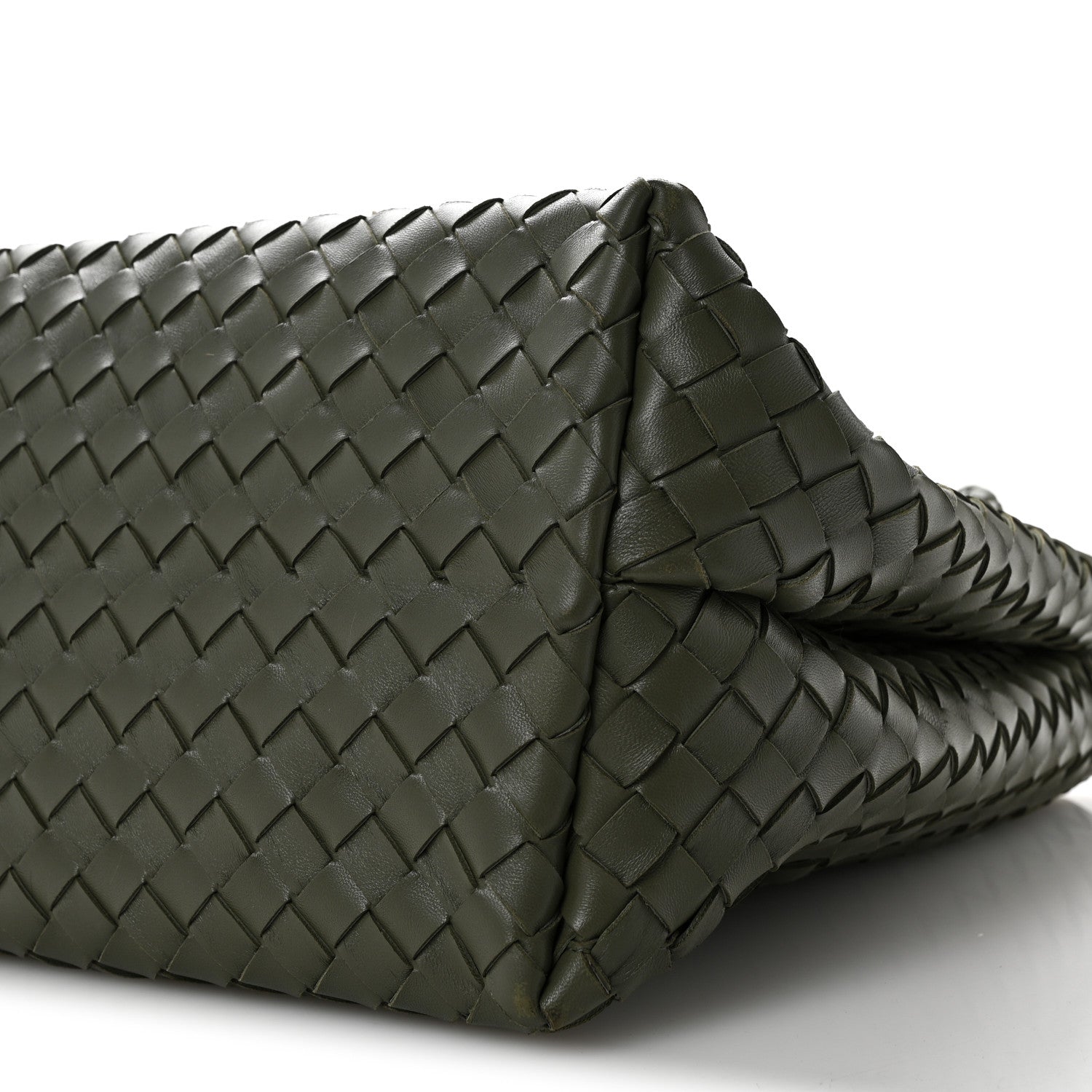 Bottega Veneta Nappa Intrecciato Large Andiamo Shoulder Bag  Aloe 9 of 14