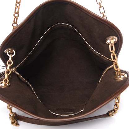 Louis Vuitton Monogram Paris Souple Whisper GM Chocolate 5 of 13