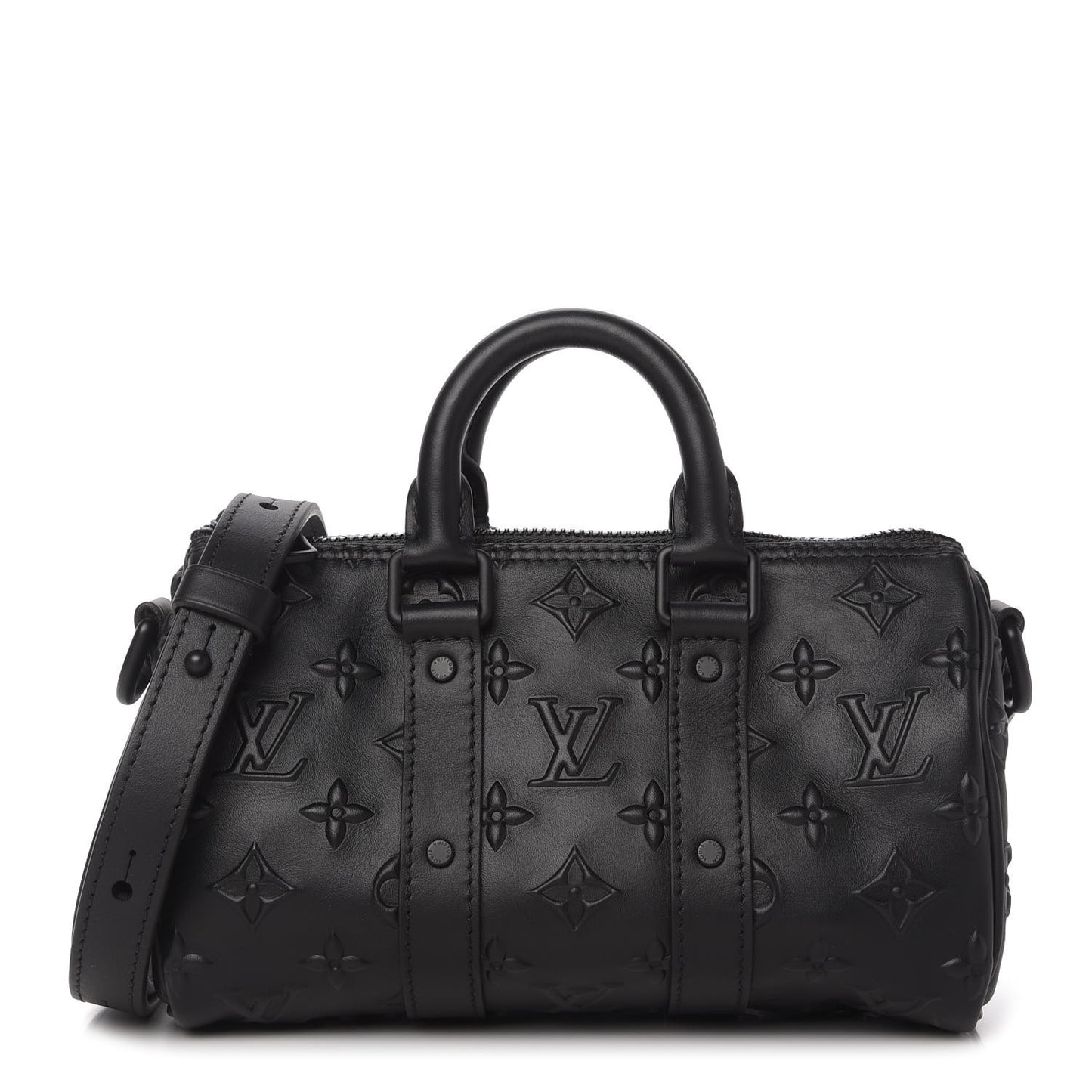 Monogram Seal Keepall XS Black