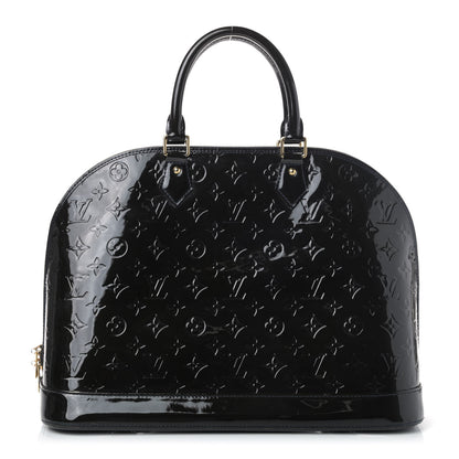 Louis Vuitton Vernis Alma GM Blue Infini 1 of 4