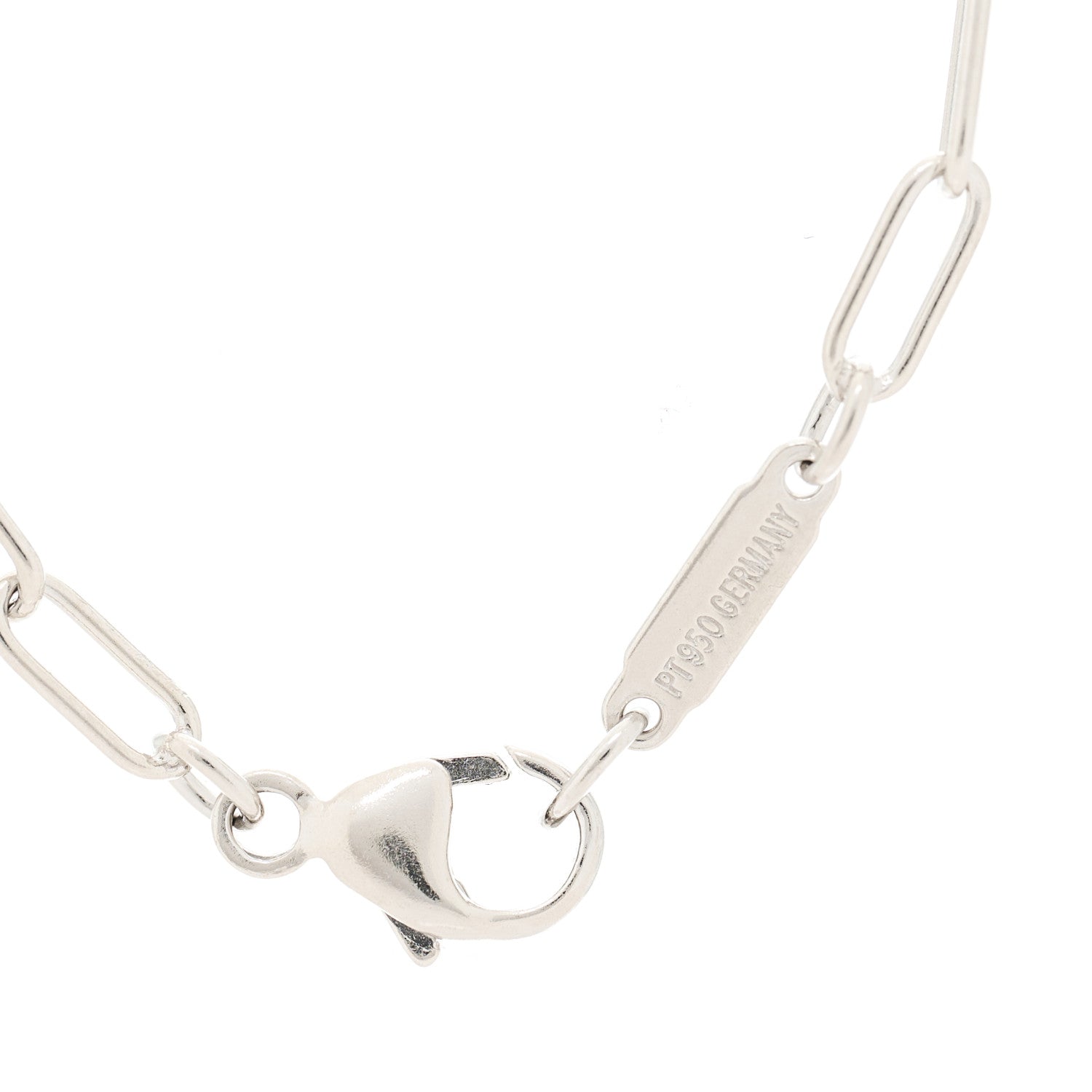 Tiffany Platinum Chain Link Bracelet 3 of 4