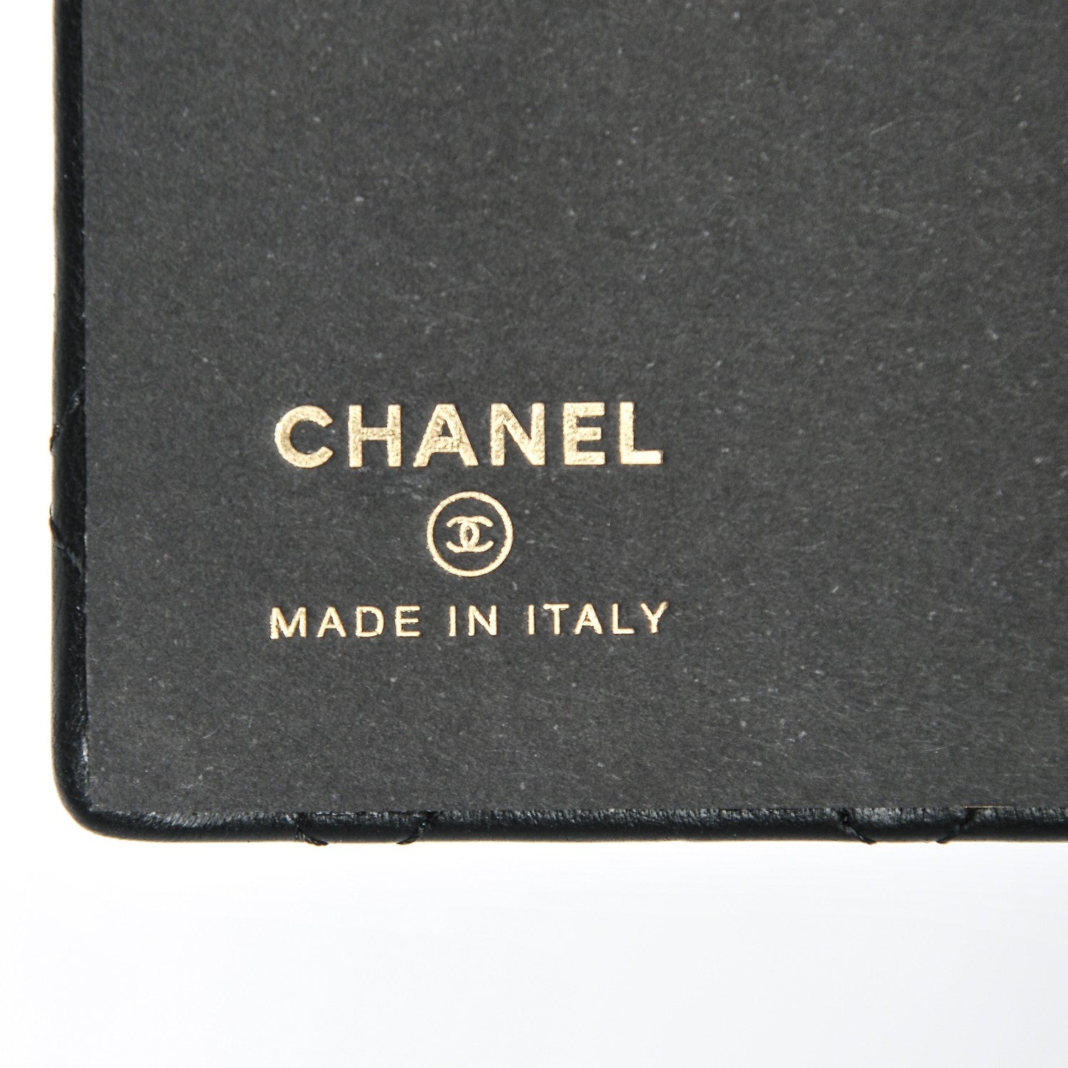 Chanel Lambskin Quilted Notebook Black 6 of 7
