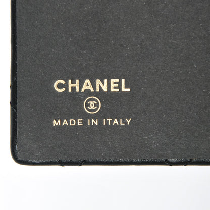 Chanel Lambskin Quilted Notebook Black 6 of 7