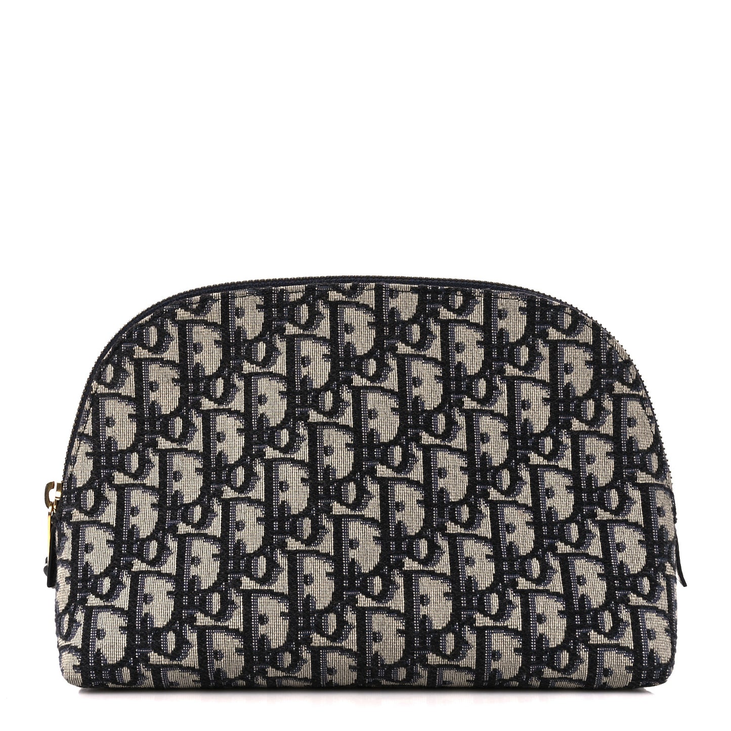 Oblique Large Beauty Pouch Bleu