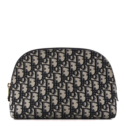 Christian Dior Oblique Large Beauty Pouch Bleu 1 of 10