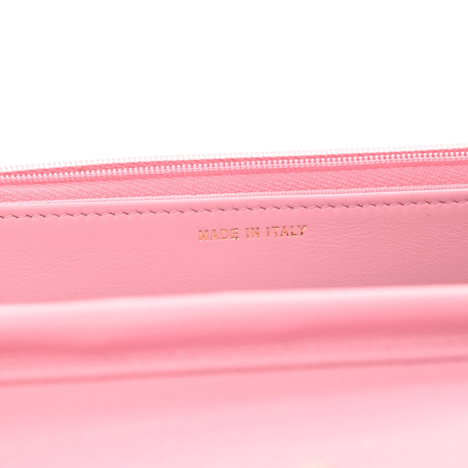 Chanel Caviar Quilted Chain CC Wallet On Chain WOC Pink 7 of 12