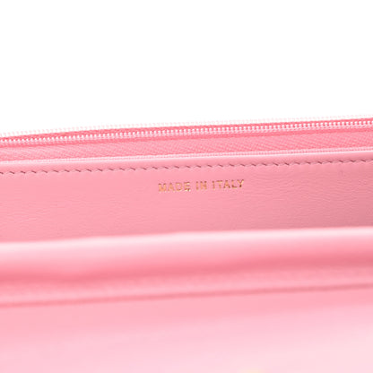 Chanel Caviar Quilted Chain CC Wallet On Chain WOC Pink 7 of 12