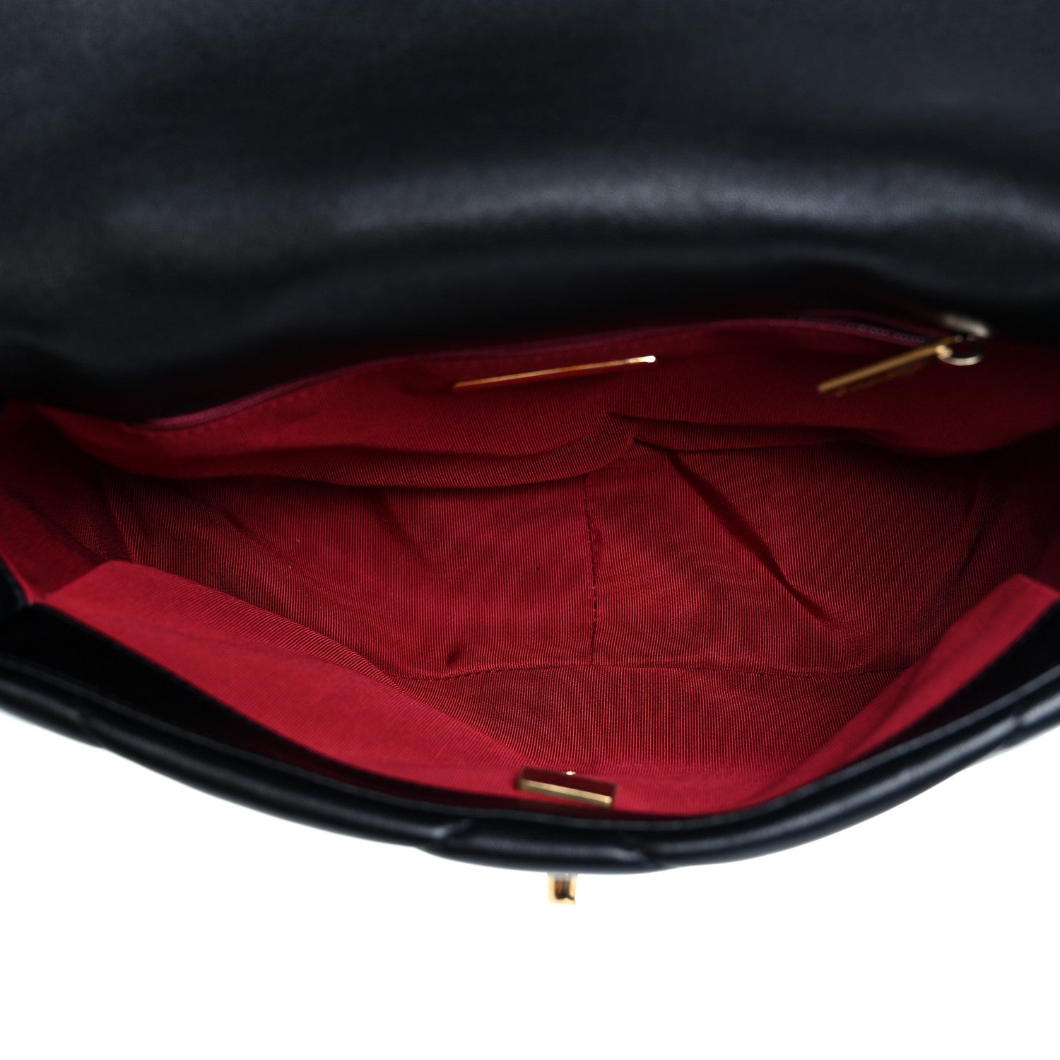 Chanel Lambskin Quilted Medium Chanel 19 Flap Black 5 of 11