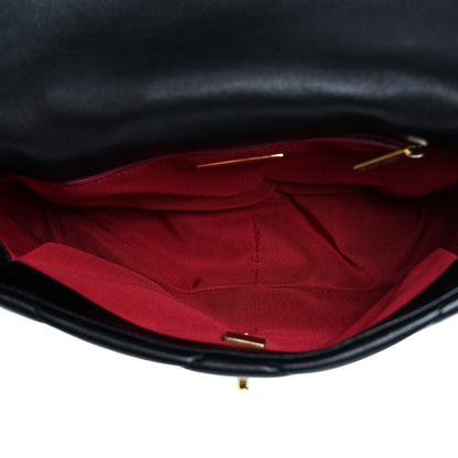 Chanel Lambskin Quilted Medium Chanel 19 Flap Black 5 of 11