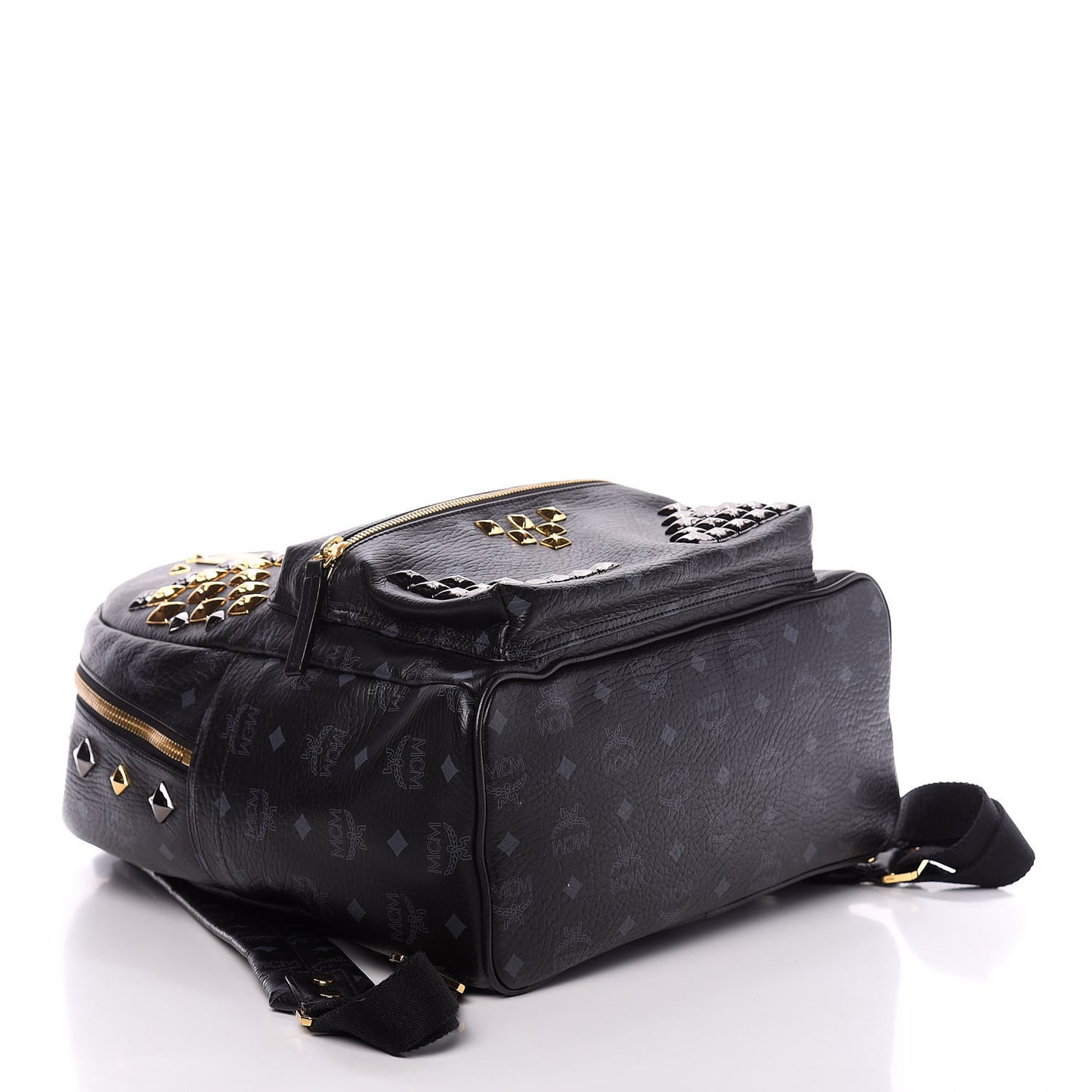 Visetos Studded Medium Stark M Backpack Black