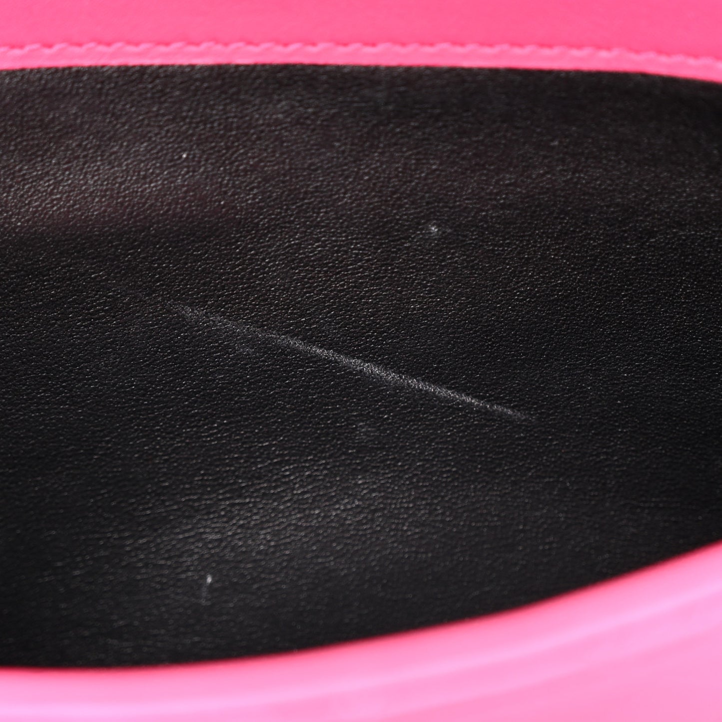 Satin Mixed Matelasse Triquilt Monogram Chain Wallet Guava