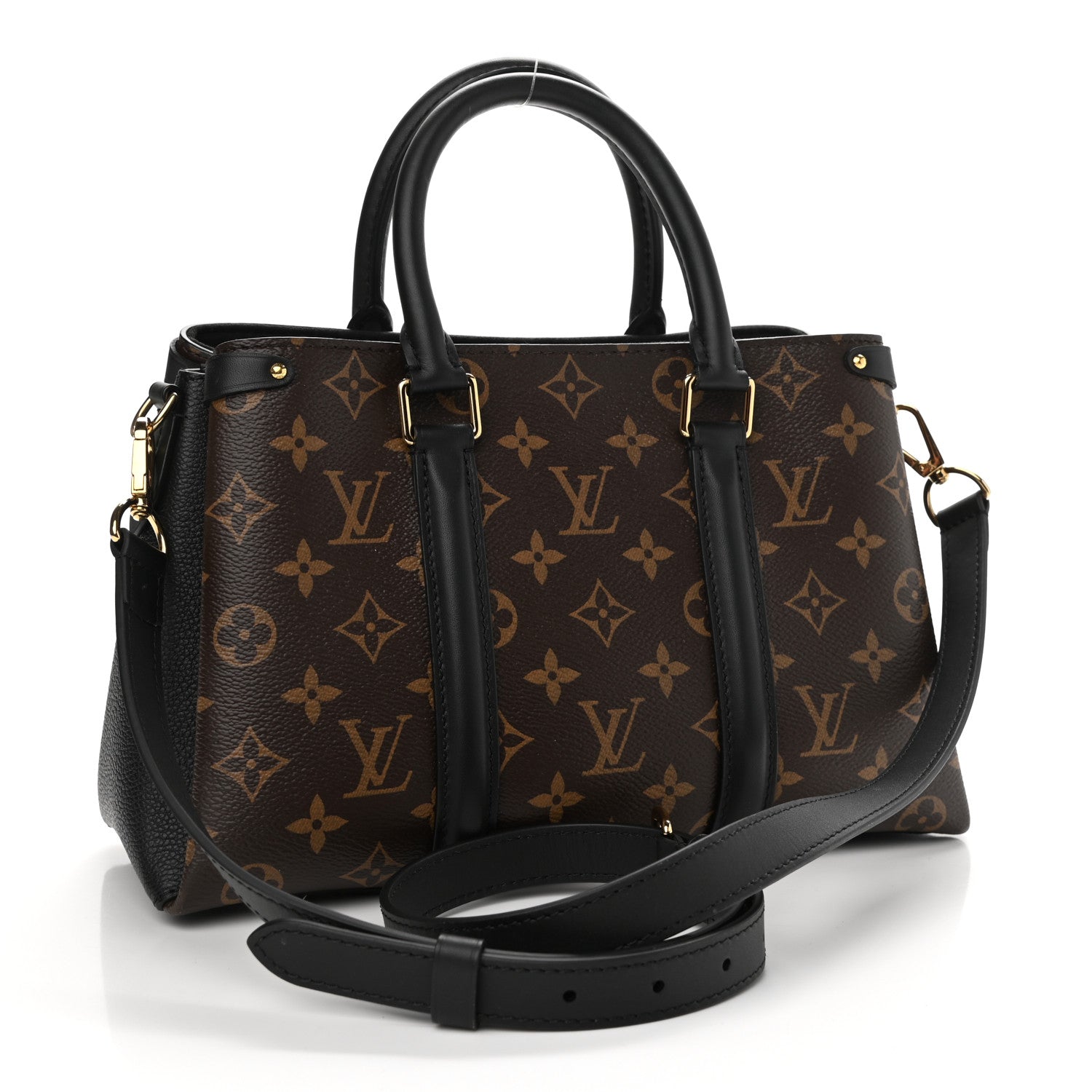 Louis Vuitton Monogram Soufflot BB Black 3 of 9