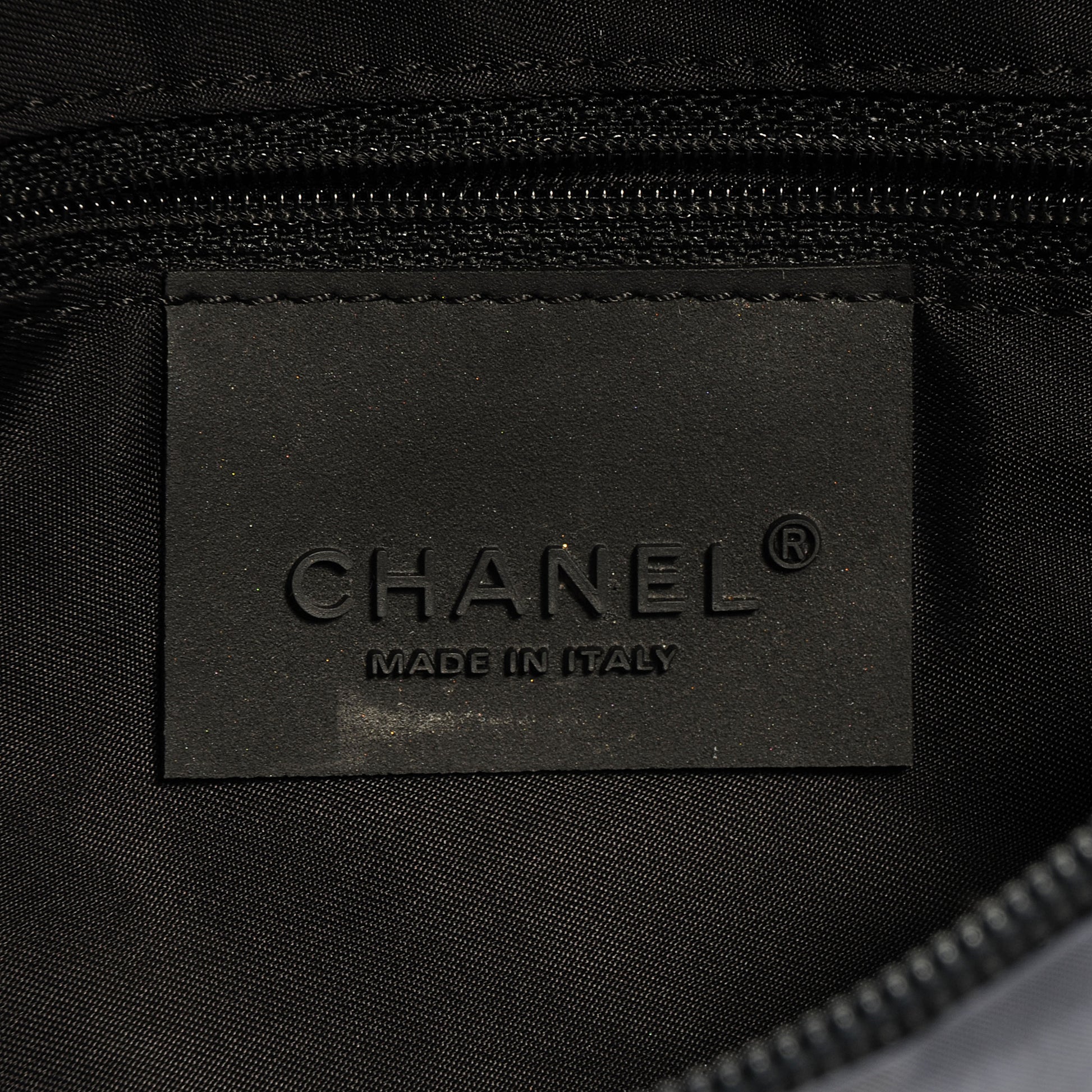 Chanel Nylon Quilted Sport Flap Bag Navy 6 of 9
