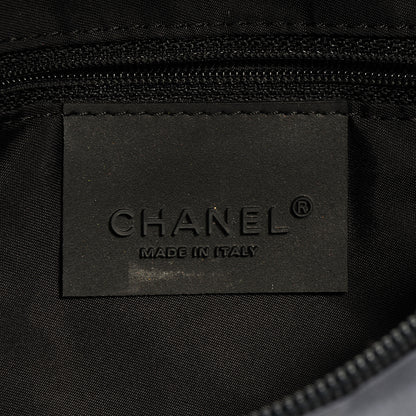 Chanel Nylon Quilted Sport Flap Bag Navy 6 of 9