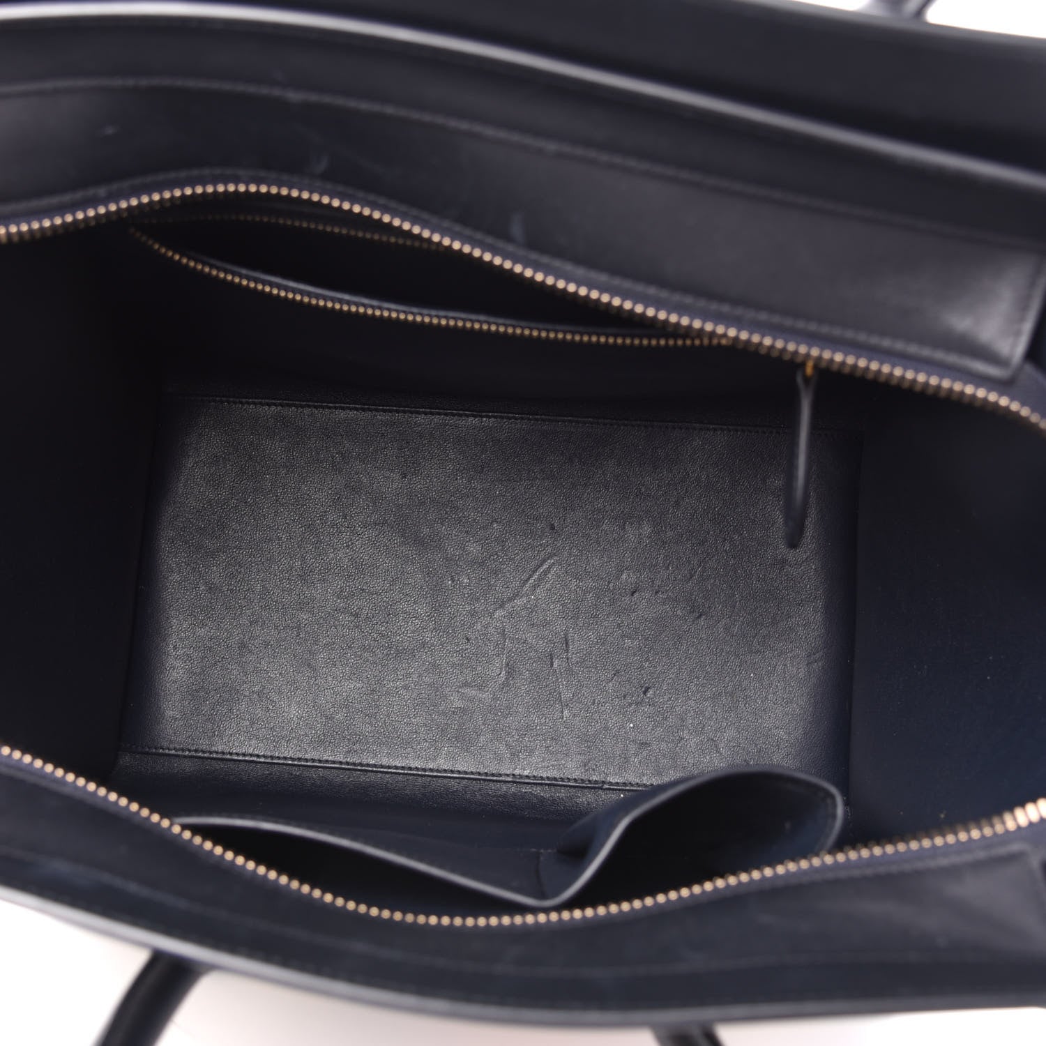 Celine Smooth Calfskin Striped Canvas Mini Luggage Multicolor 5 of 11