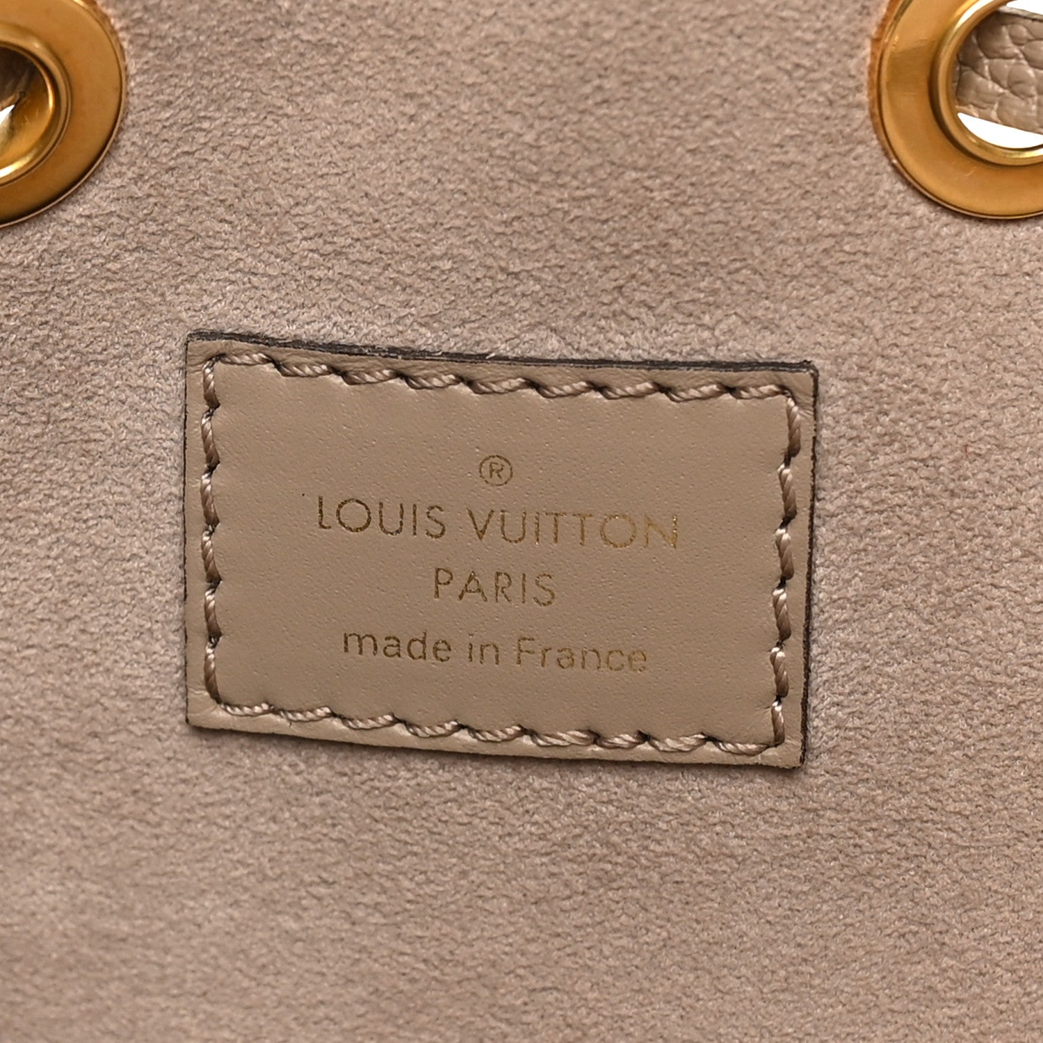 Louis Vuitton Empreinte Monogram Giant Neonoe MM Tourterelle Creme 7 of 10