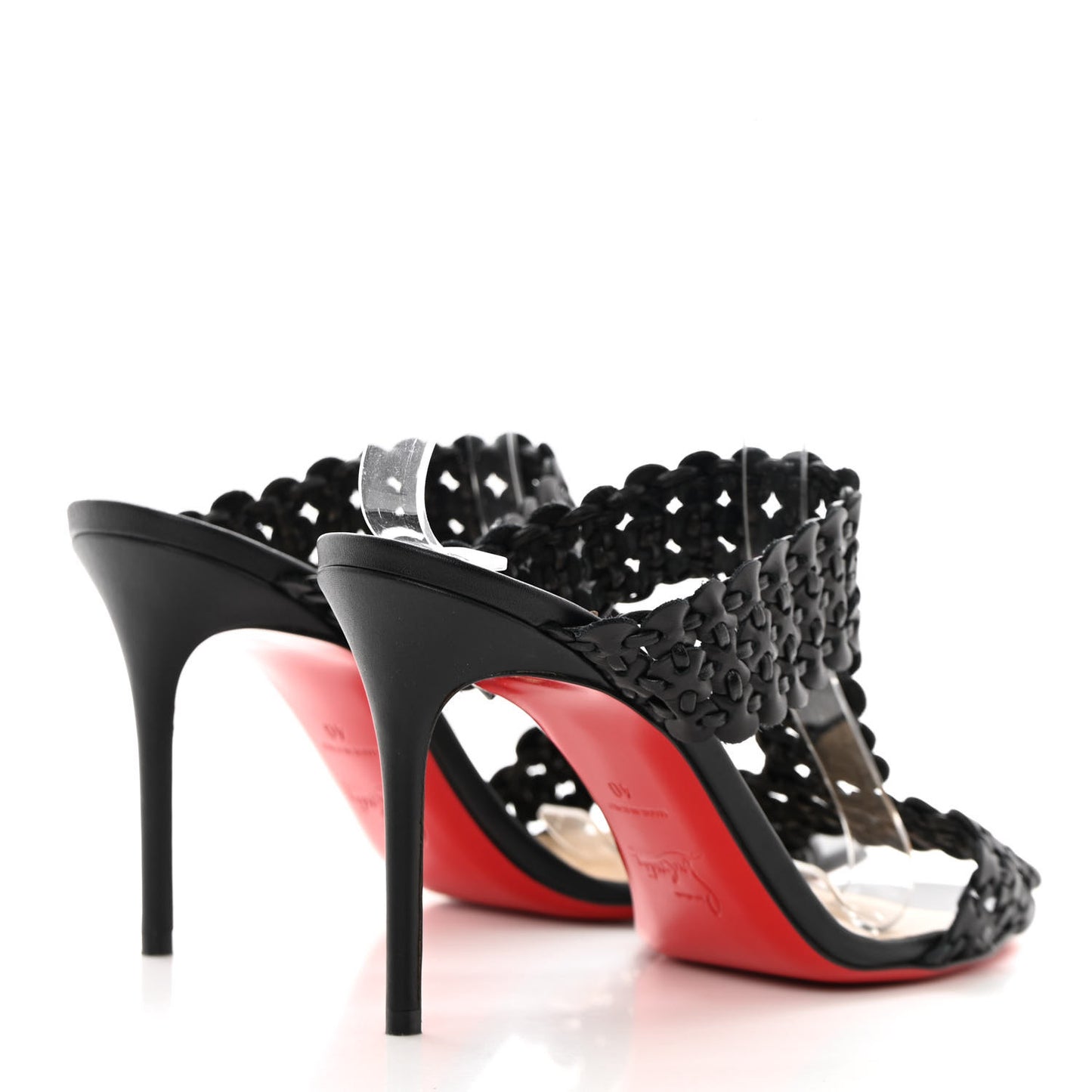 Kid Braided Calamazone 85 Sandals 40 Black