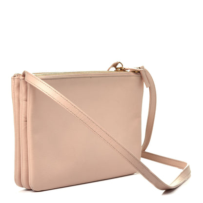 Celine Liege Calfskin Small Trio Crossbody Bag Blush 3 of 10