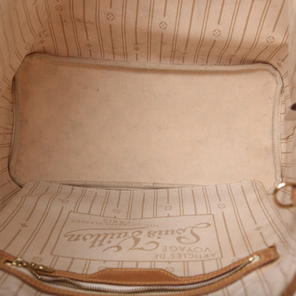 Louis Vuitton Damier Azur Neverfull MM 5 of 11