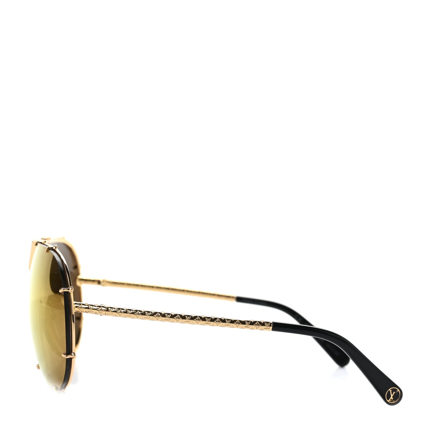 LV Drive Sunglasses Z0896E Gold