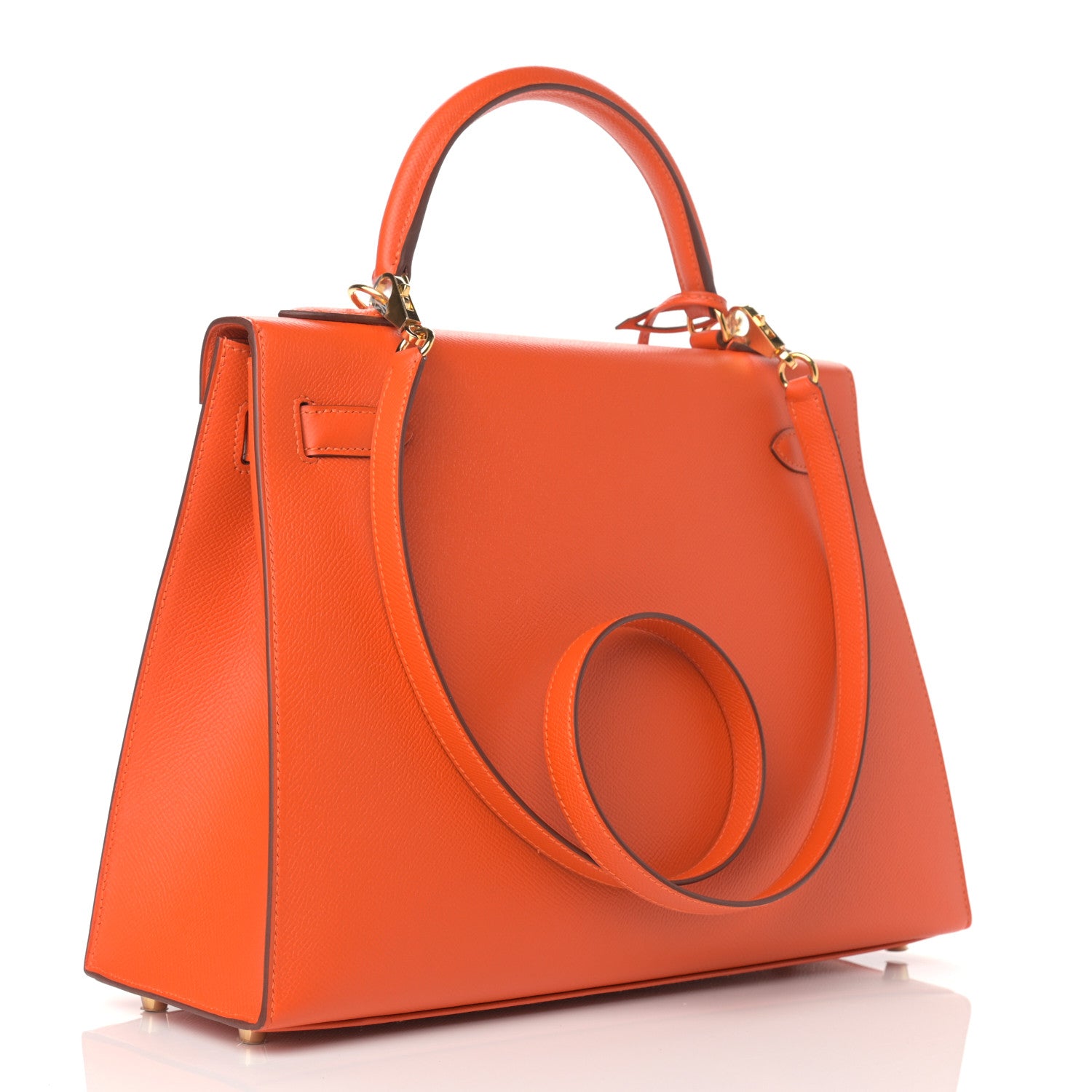 Hermes Epsom Kelly Sellier 32 Feu 2 of 10