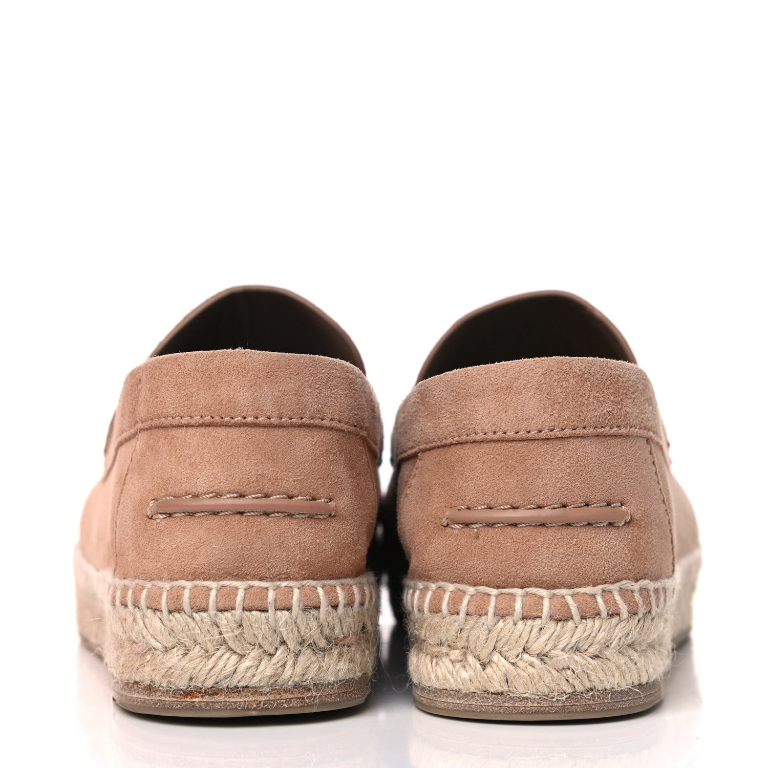 Hermes Suede Calfskin Womens Trip Espadrilles 36 Bois de Santal 5 of 10