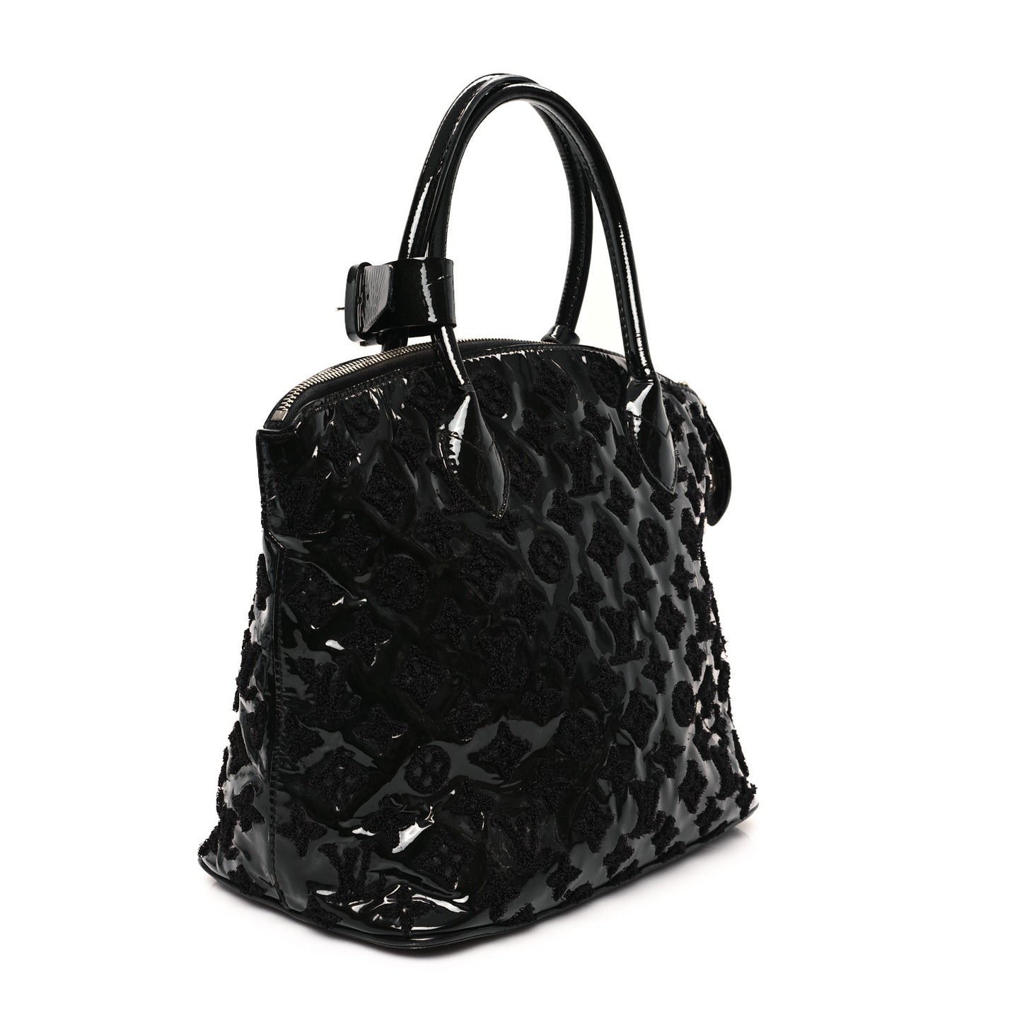 Patent Lambskin Fascination Lockit Black