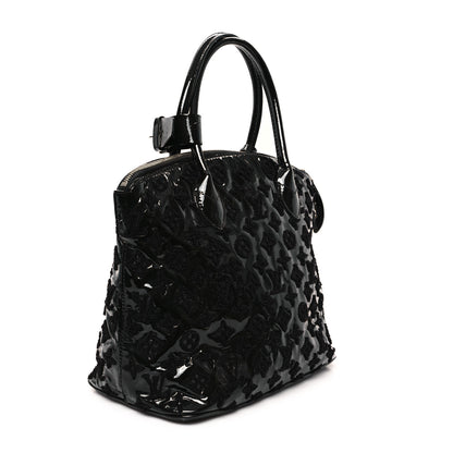 Louis Vuitton Patent Lambskin Fascination Lockit Black 3 of 12