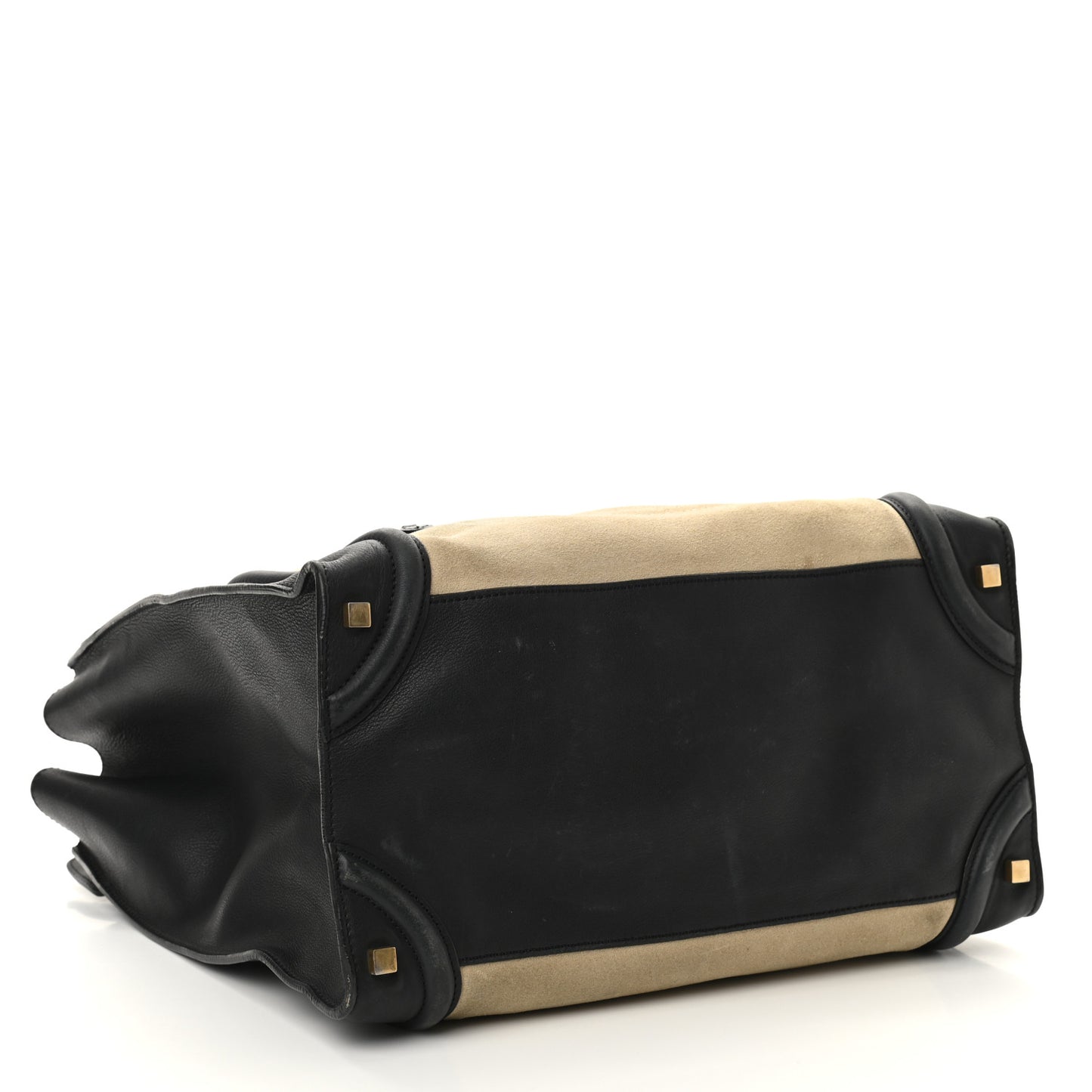 Nubuck Smooth Calfskin Medium Luggage Black