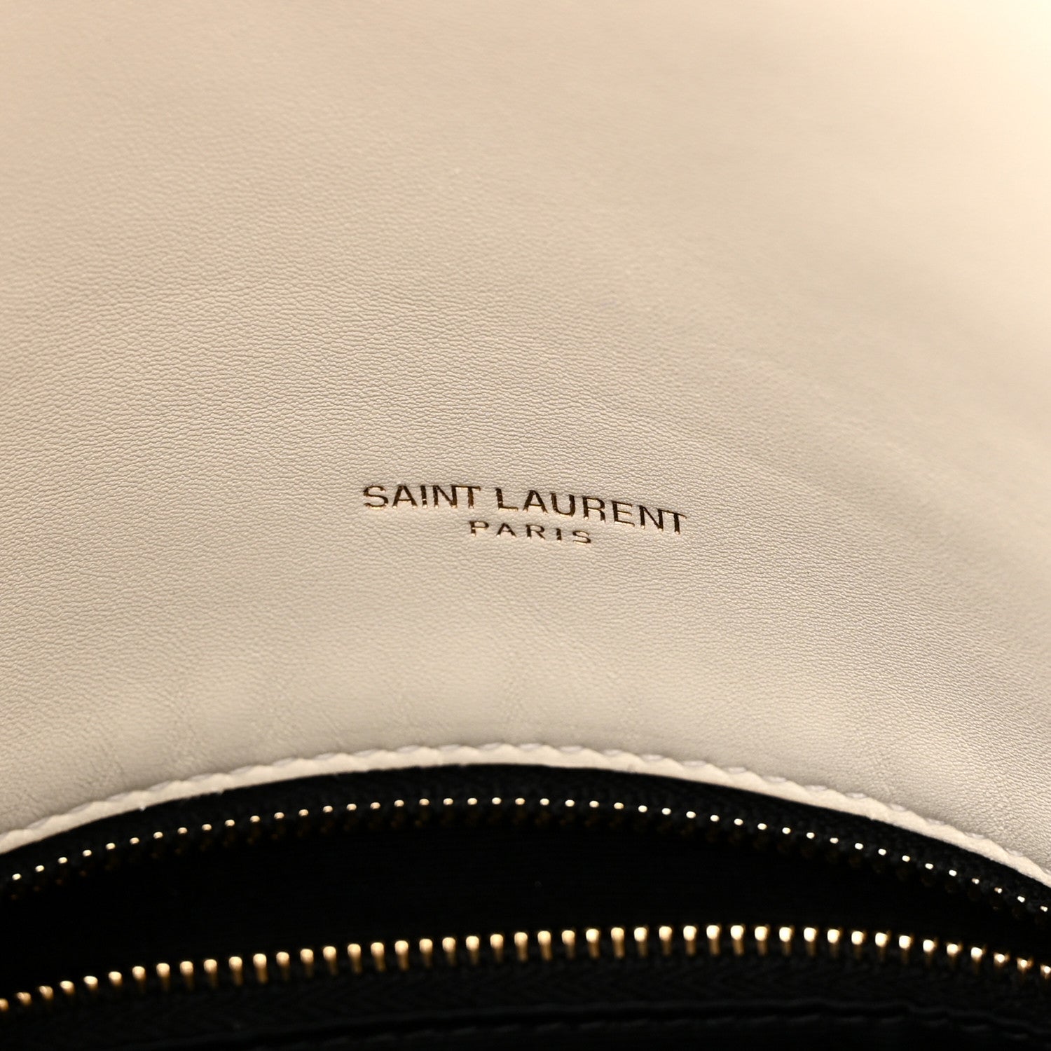 Saint Laurent Boucle Tweed Quilted Small Loulou Puffer Monogram Chain Satchel Crema Soft 7 of 11