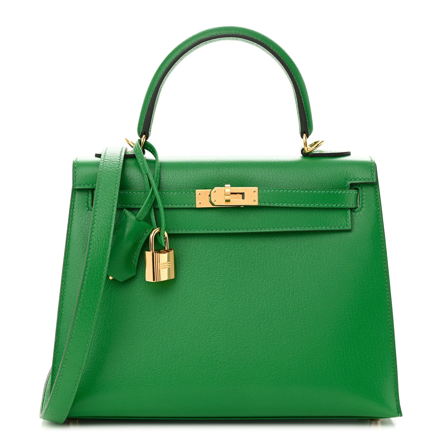 Hermes Chevre Mysore Kelly Sellier 25 Bambou 1 of 11