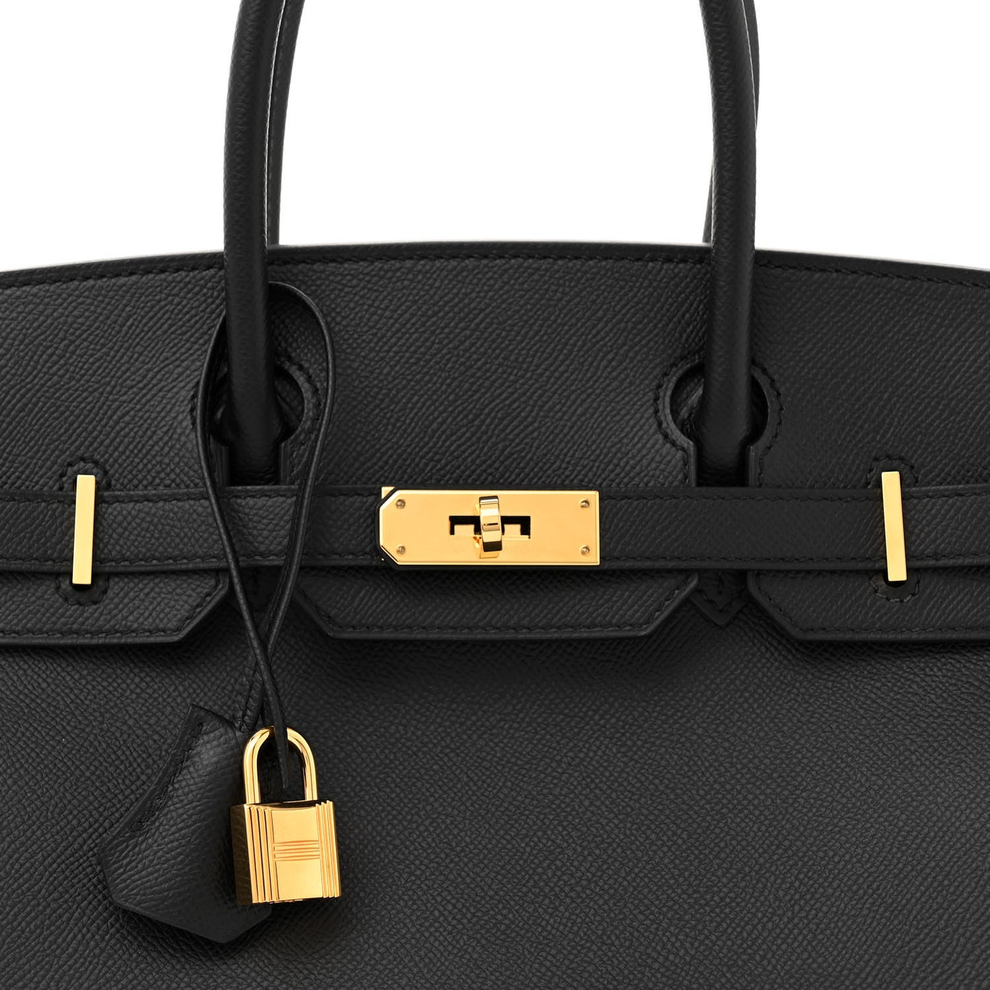Epsom Birkin 30 Black