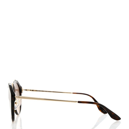 Prada Acetate Round Sunglasses SPR 18U Tortoise 3 of 8