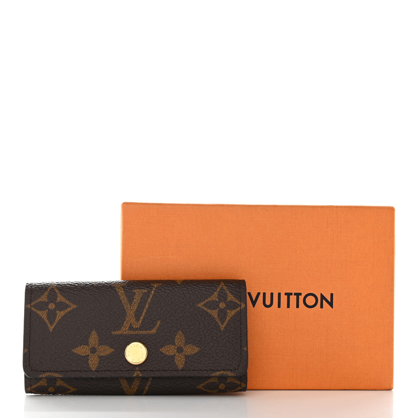 Monogram 4 Key Multicles Holder Jaune