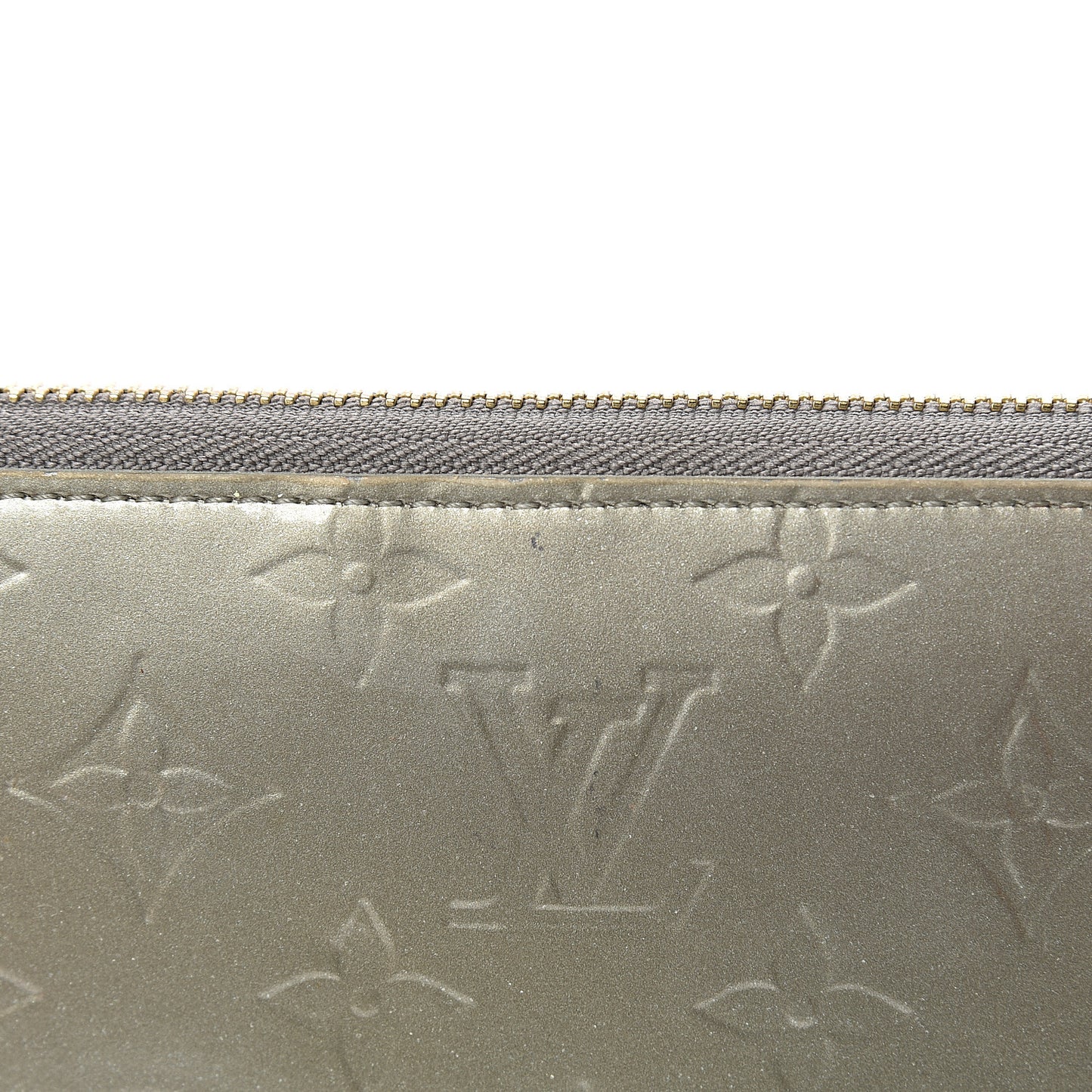 Vernis Zippy Wallet Gris Art Deco