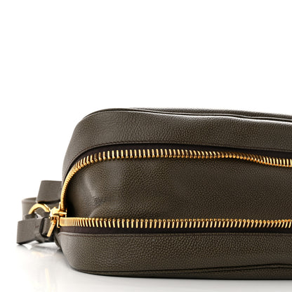Tom Ford Pebbled Calfskin Medium Jennifer Green 10 of 12