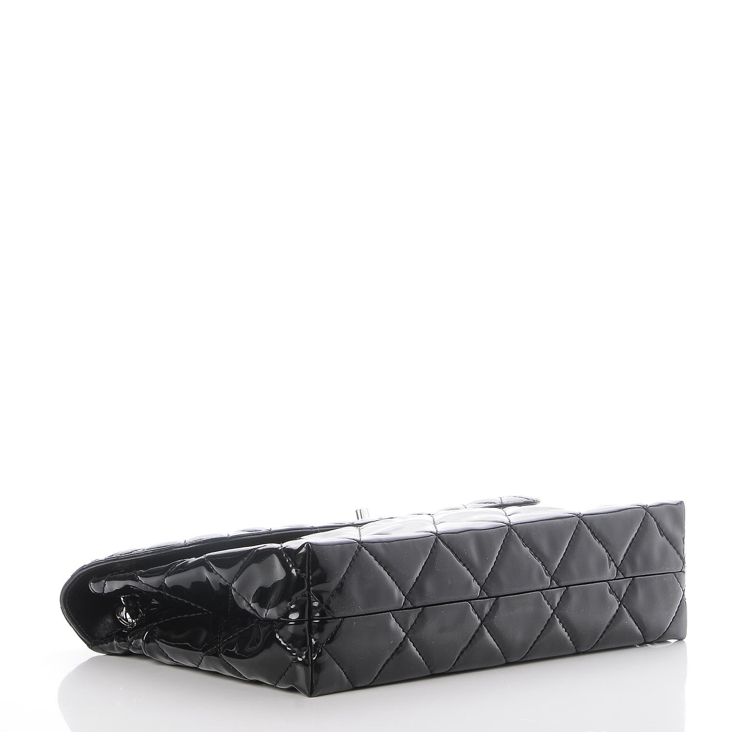 Chanel Vinyl Quilted In the Business Flap Bag Black 4 of 7