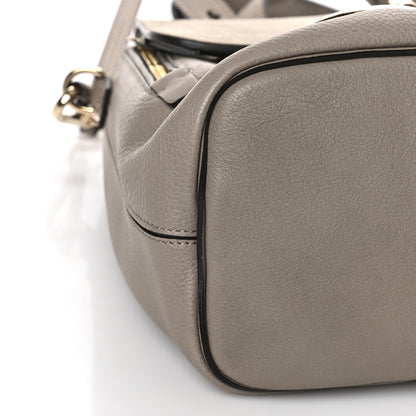Chloe Suede Calfskin Medium Faye Backpack Motty Grey 7 of 11