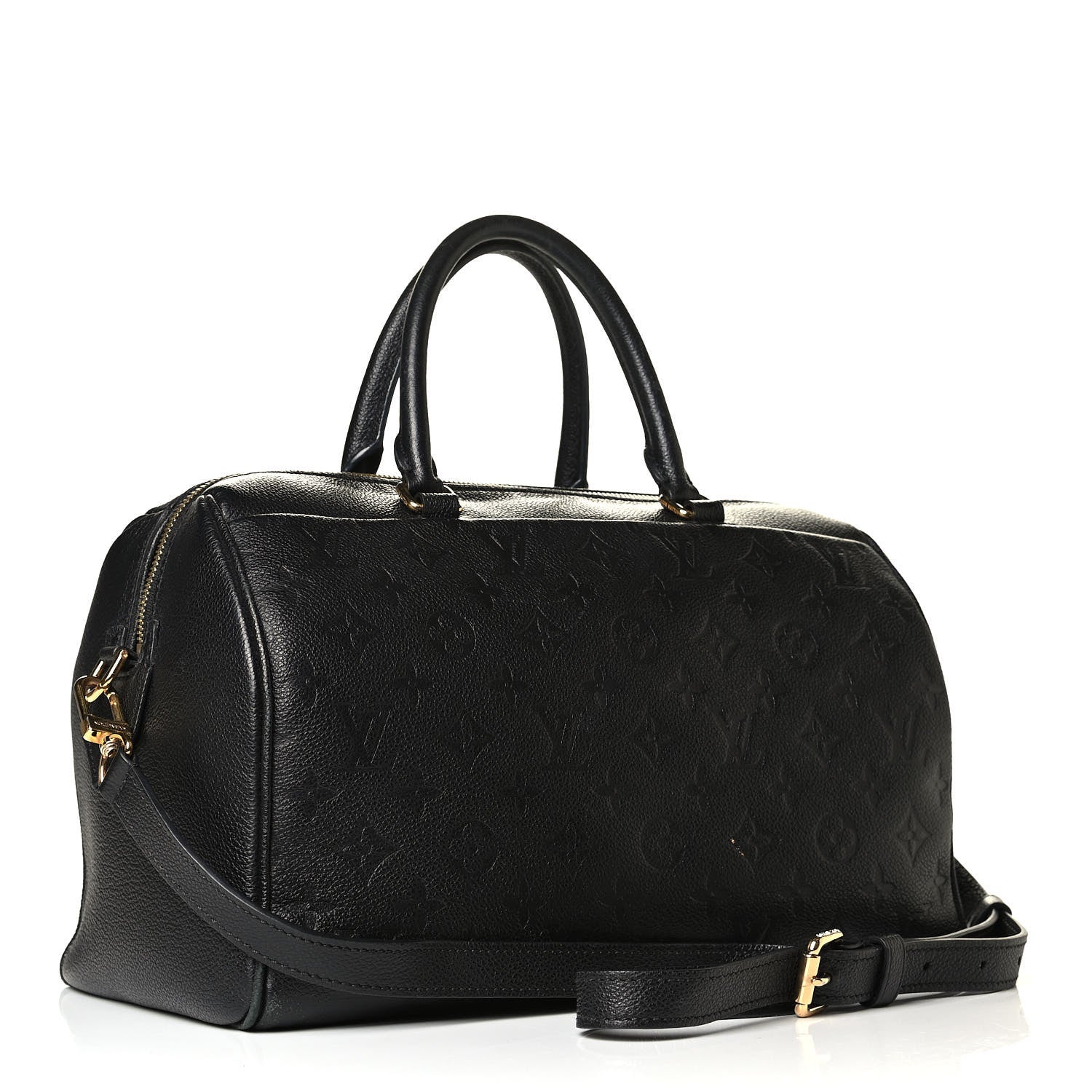 Louis Vuitton Empreinte Speedy Bandouliere 30 Black 2 of 5