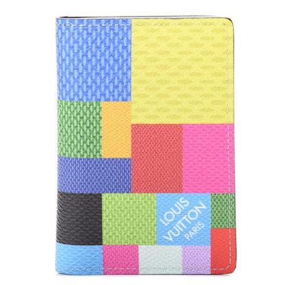 Louis Vuitton Damier Graphite 3D Pocket Organizer NM Multicolor 1 of 8