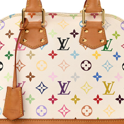 Louis Vuitton Monogram Multicolor Alma PM White 8 of 11